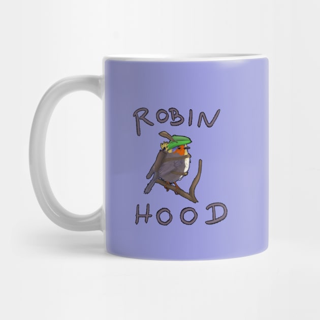 Robin Hood bird by vixfx